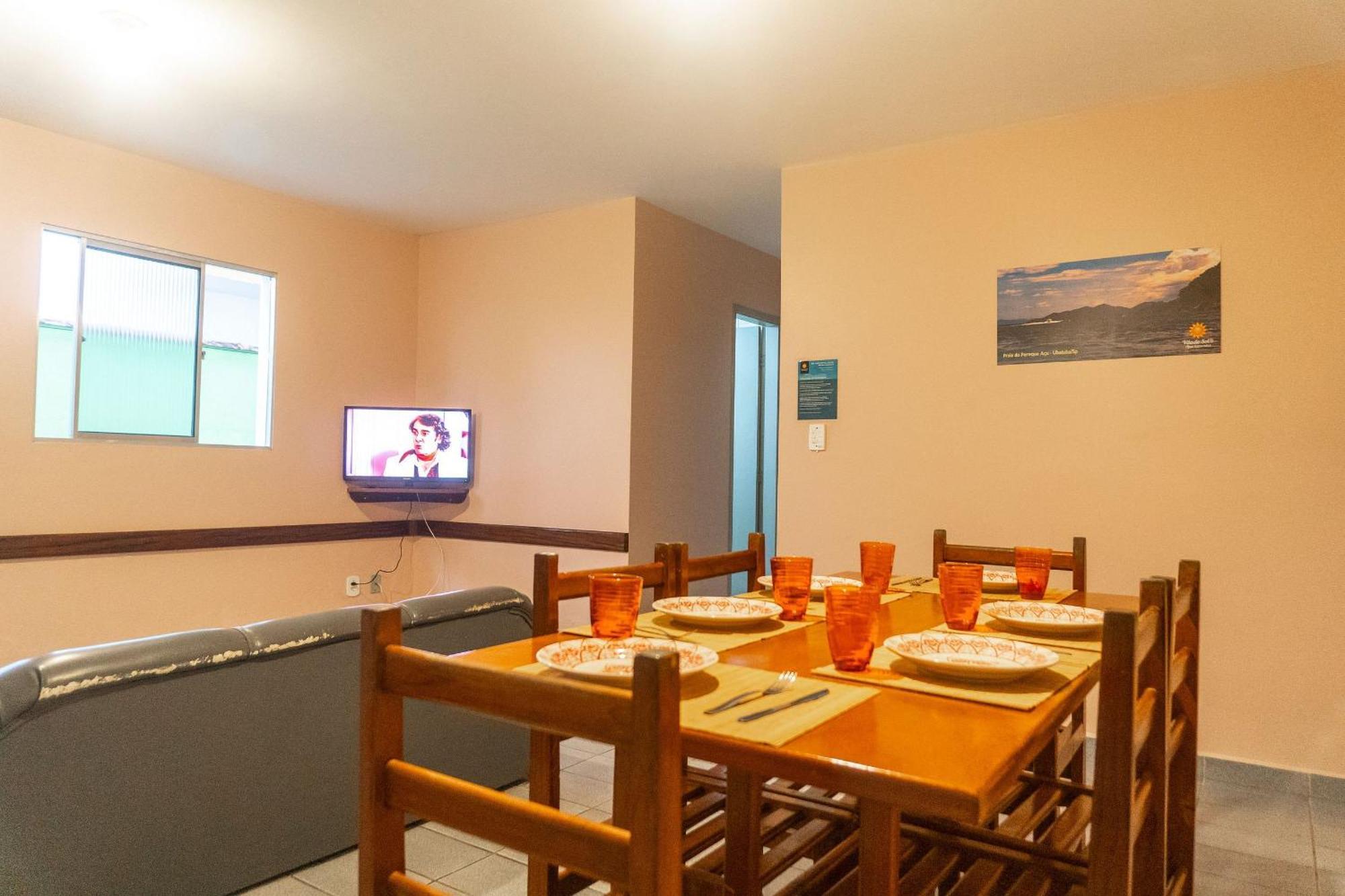 Apartamentos Incríveis Primeira Quadra Mar WiFi Ubatuba Exterior foto